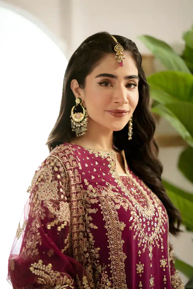Qalamkar | Dilnaz Wedding Formals | DN-07 ALEENA by Qalamkar - Designer Dress  - Type : Wedding Dress - Available at Libayah - 100% Original 
