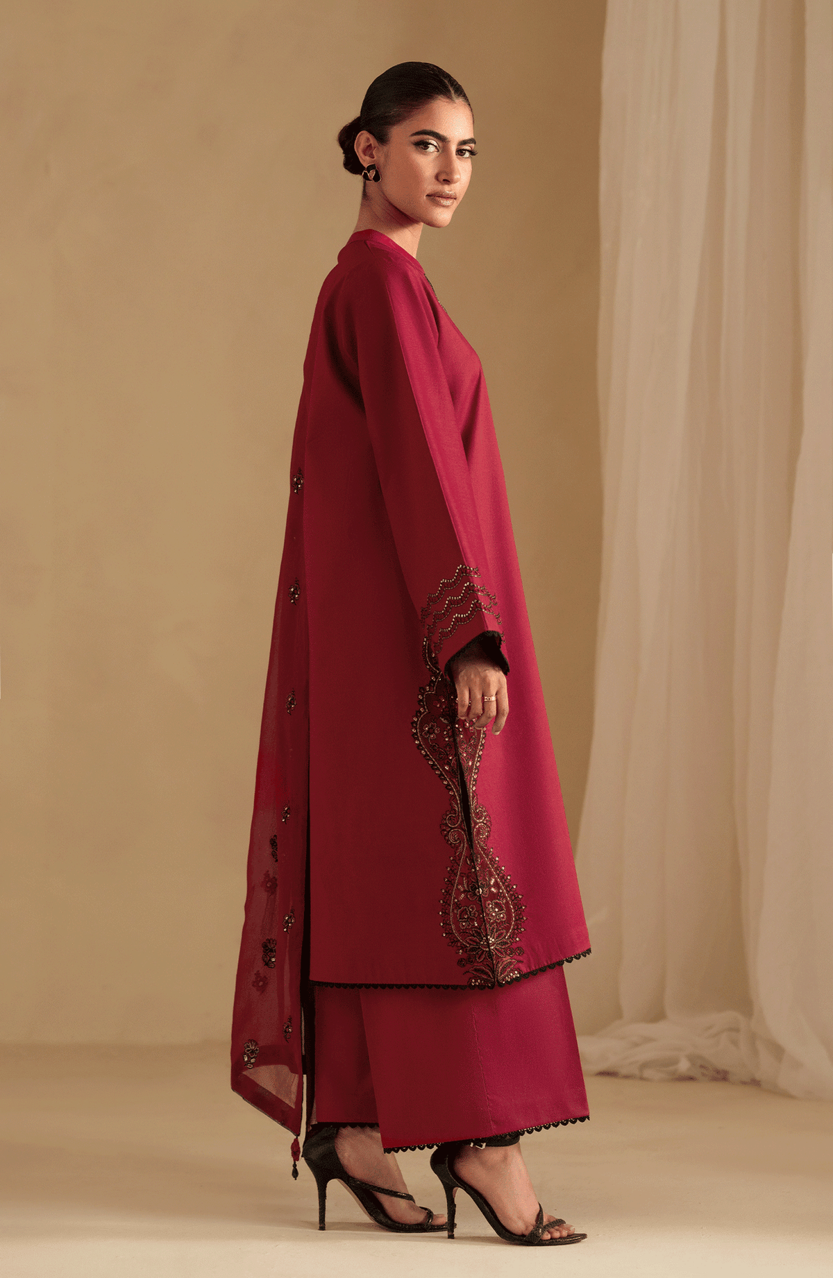 Seran | Luxury Pret | TERRIE - 3 pc by Seran - Designer Dress  - Type : Ladies Clothes - Available at Libayah - 100% Original 