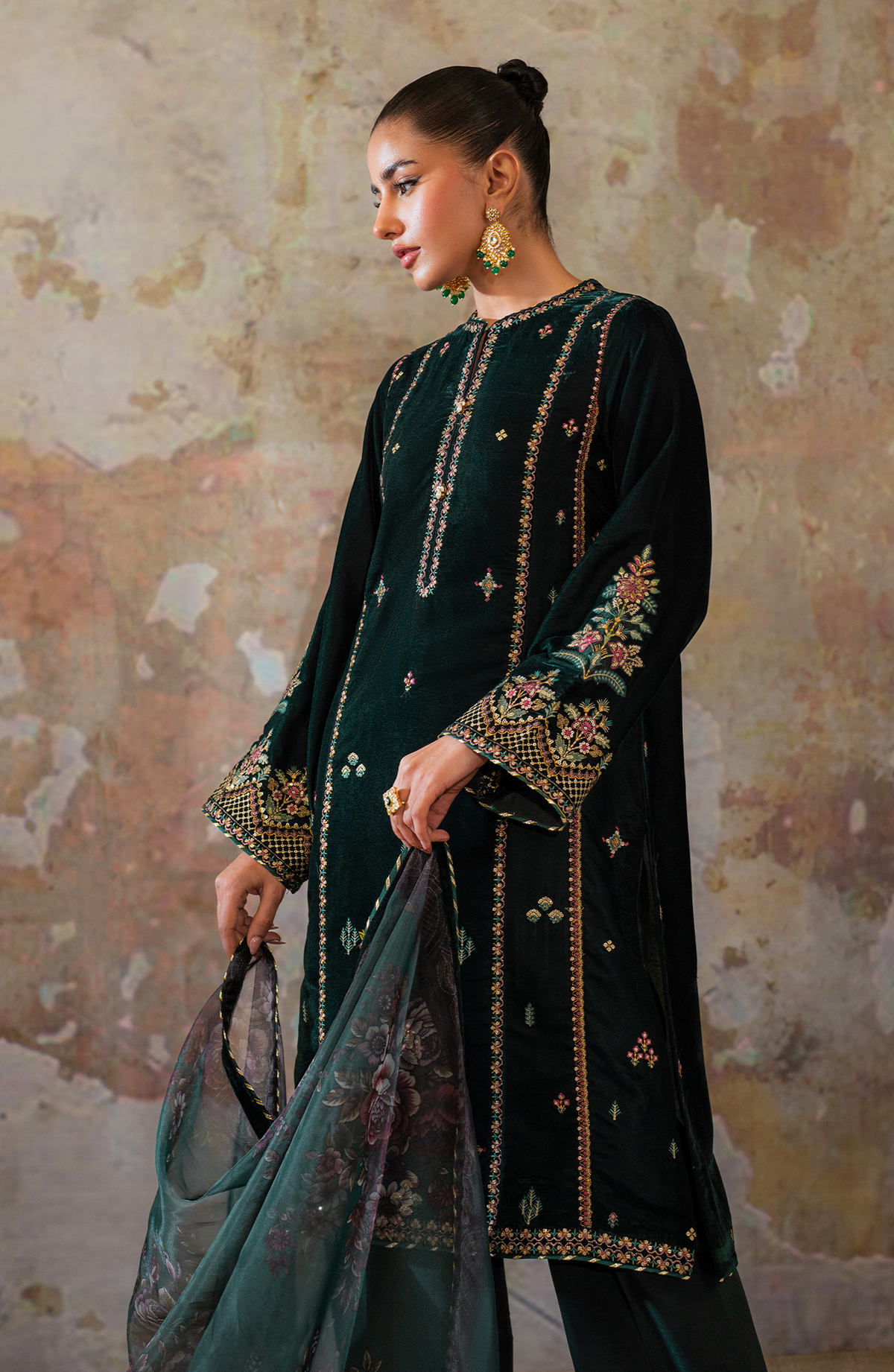 Seran | Velmor Velvet 24 | AYRA by Seran - Designer Dress - Type: Ladies Clothes - Available at Libayah - 100% Original