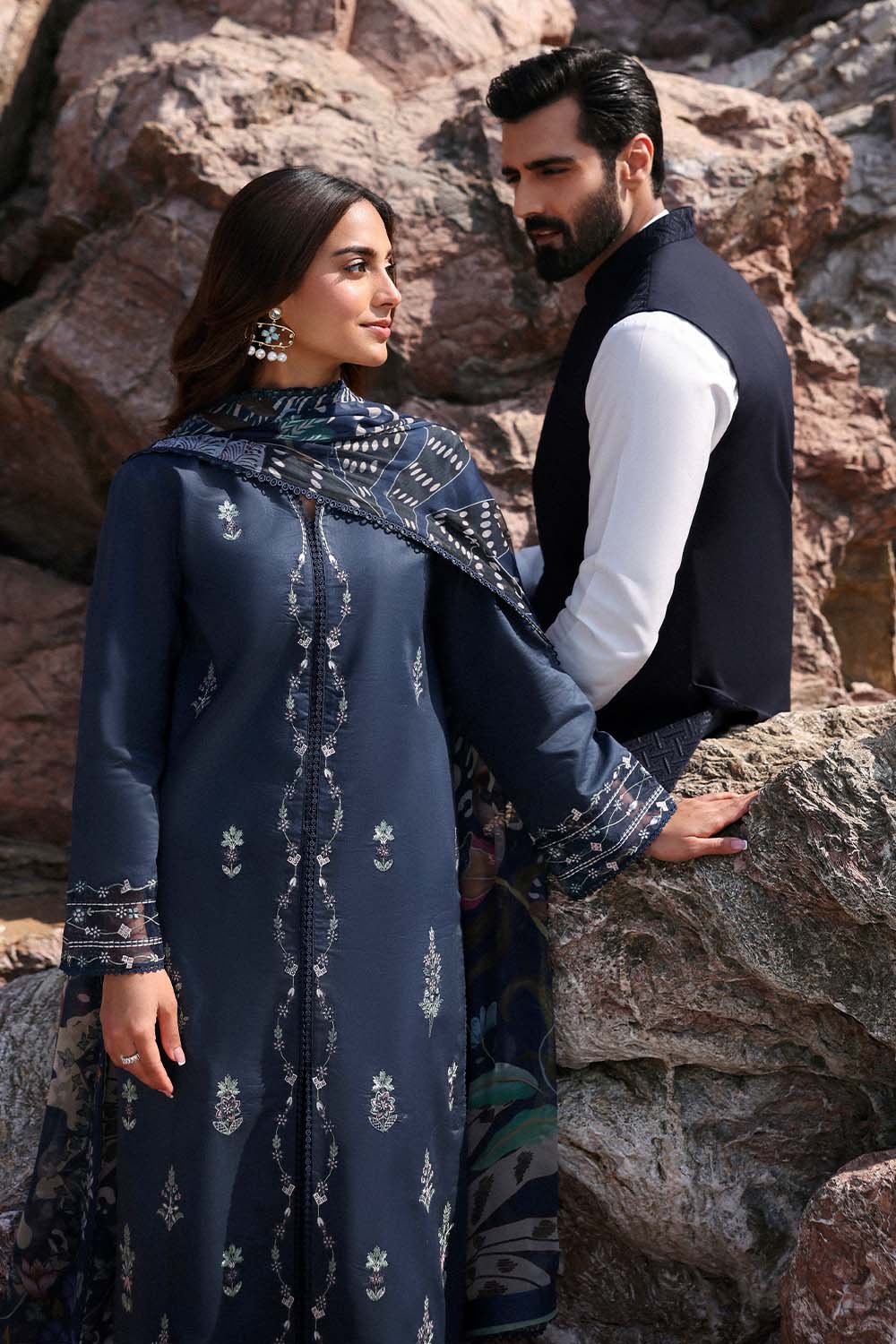 Seran | Afsanah Lawn 25 | MERAL by Seran - Designer Dress - Type: Ladies Clothes - Available at Libayah - 100% Original