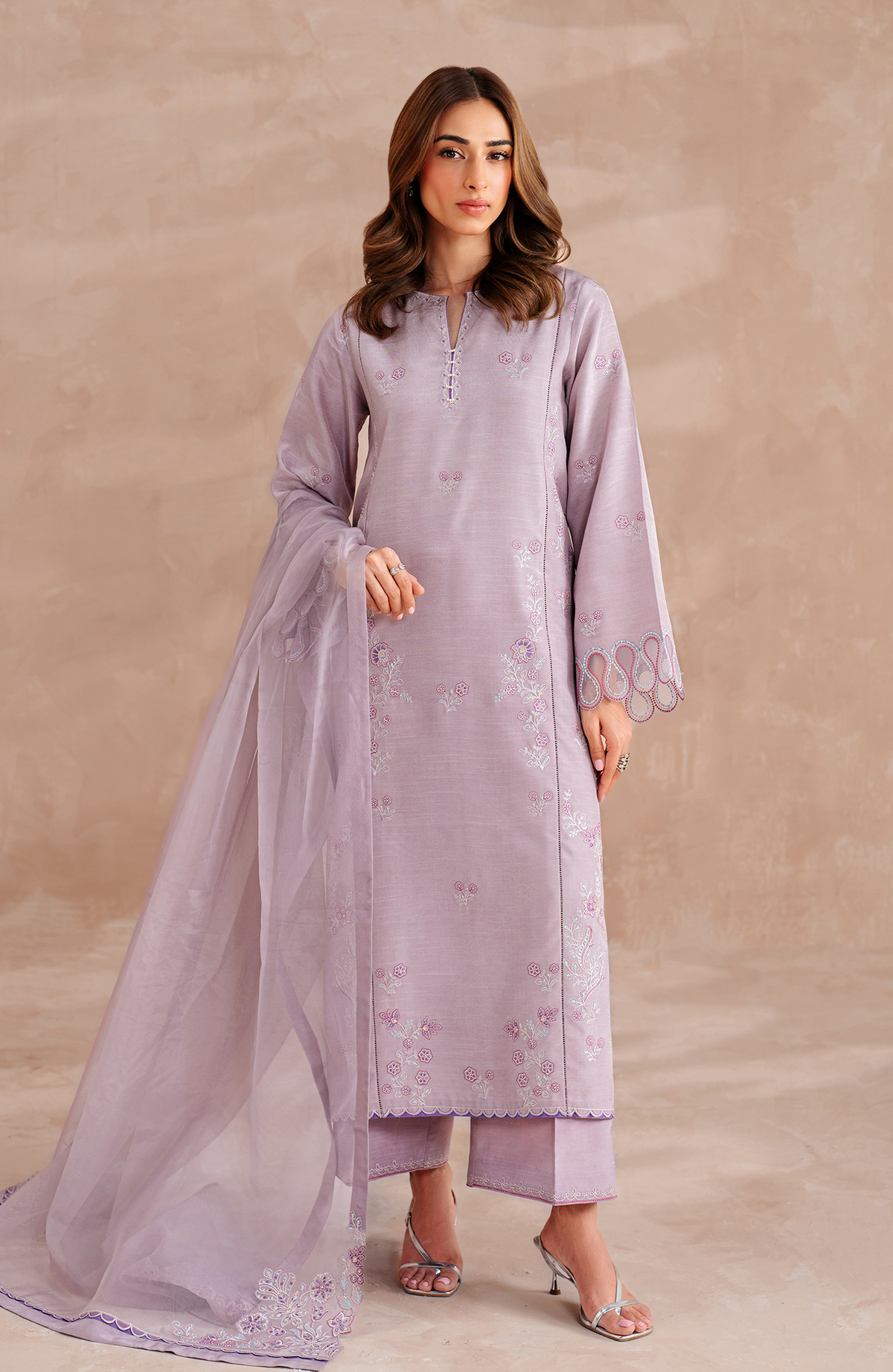 Seran | Eid Luxe Pret 25 | AUSET by Seran - Designer Dress - Type: Ladies Clothes - Available at Libayah - 100% Original