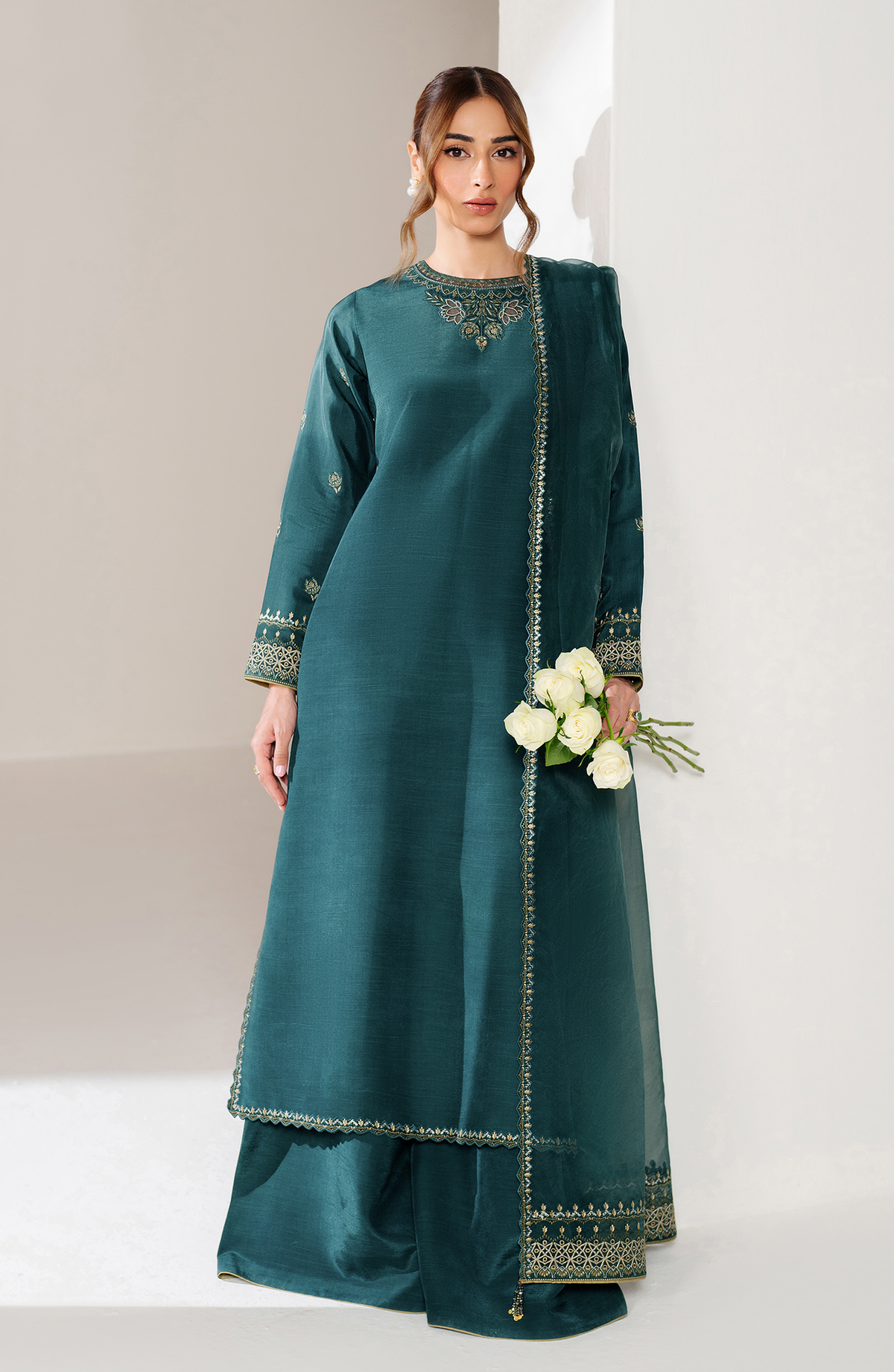 Seran | Eid Luxe Pret 25 | ZEINA by Seran - Designer Dress - Type: Ladies Clothes - Available at Libayah - 100% Original