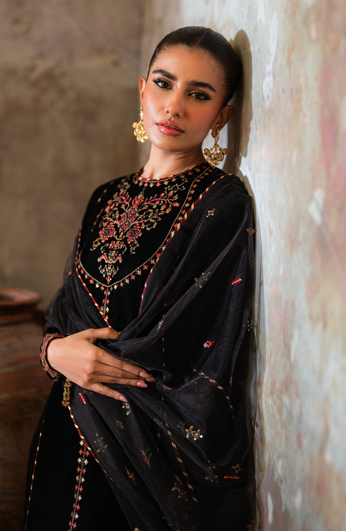 Seran | Velmor Velvet 24 | PERIN by Seran - Designer Dress - Type: Ladies Clothes - Available at Libayah - 100% Original