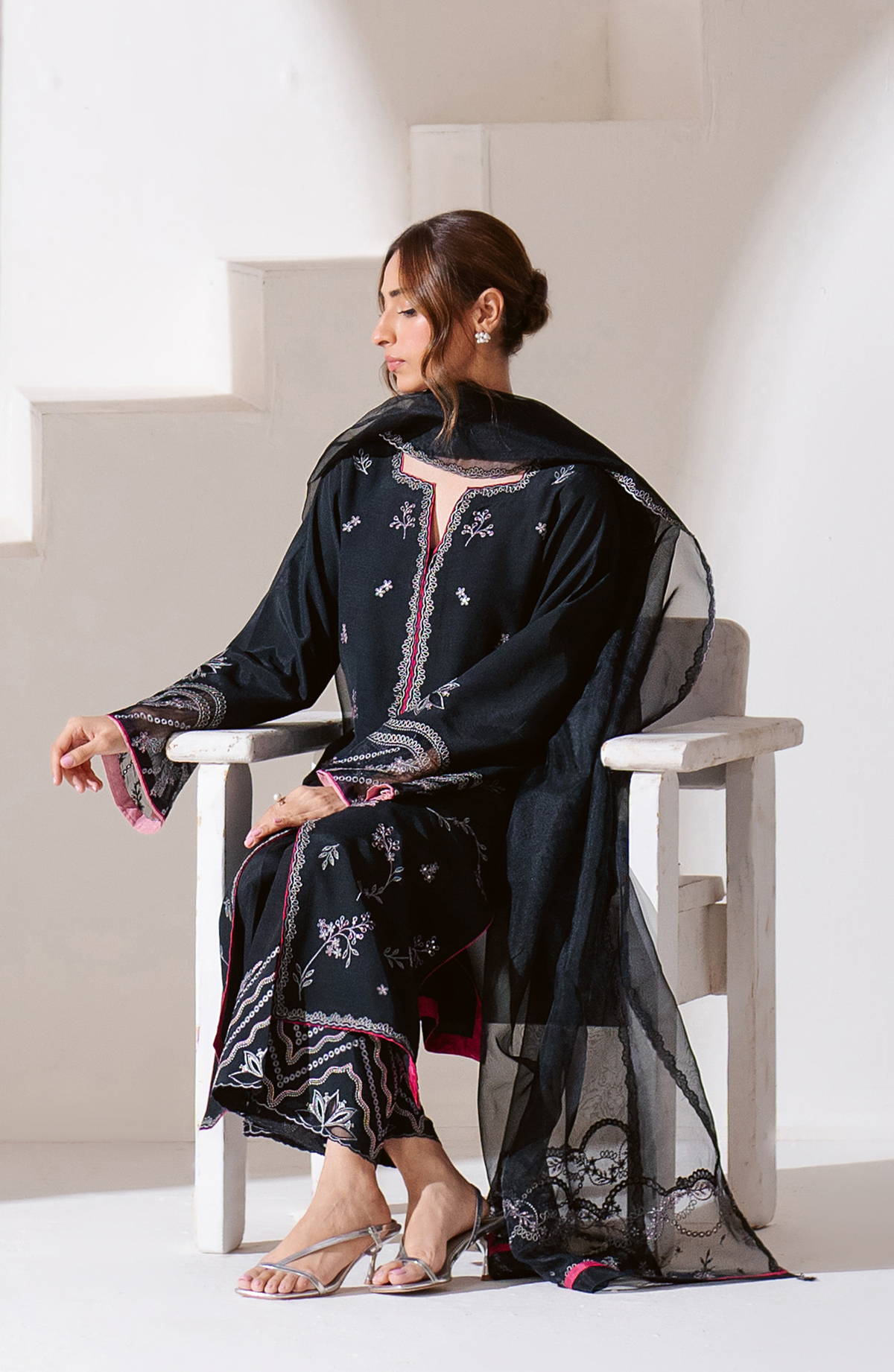 Seran | Eid Luxe Pret 25 | CIAR by Seran - Designer Dress - Type: Ladies Clothes - Available at Libayah - 100% Original