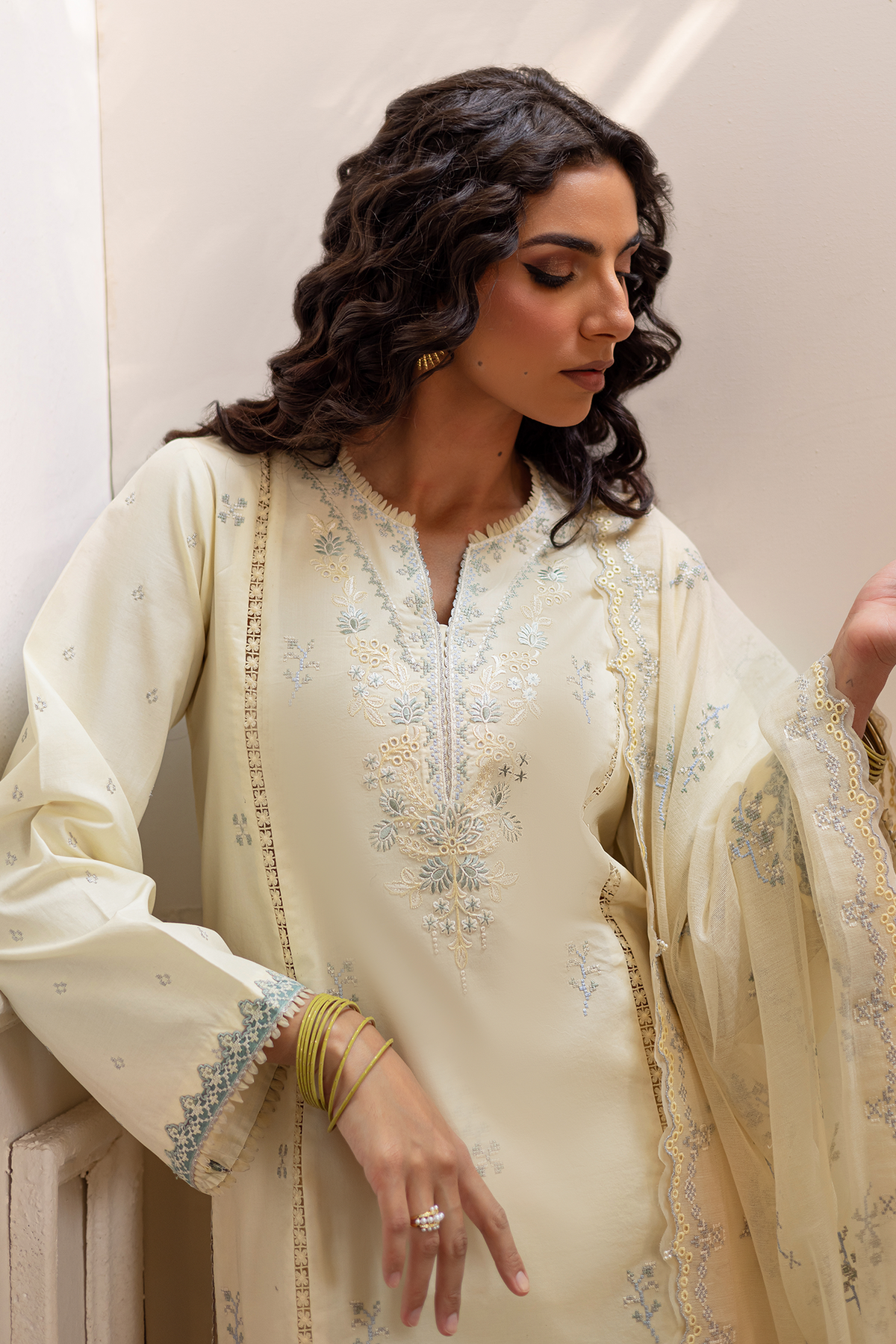 Seran | Nayab Eid Lawn | HINA by Seran - Designer Dress - Type: Ladies Clothes - Available at Libayah - 100% Original