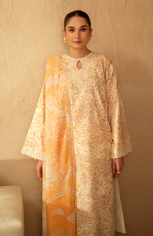 Seran | Ilara Cambric Edit | Miel by Seran - Designer Dress - Type: Casuals - Available at Libayah - 100% Original