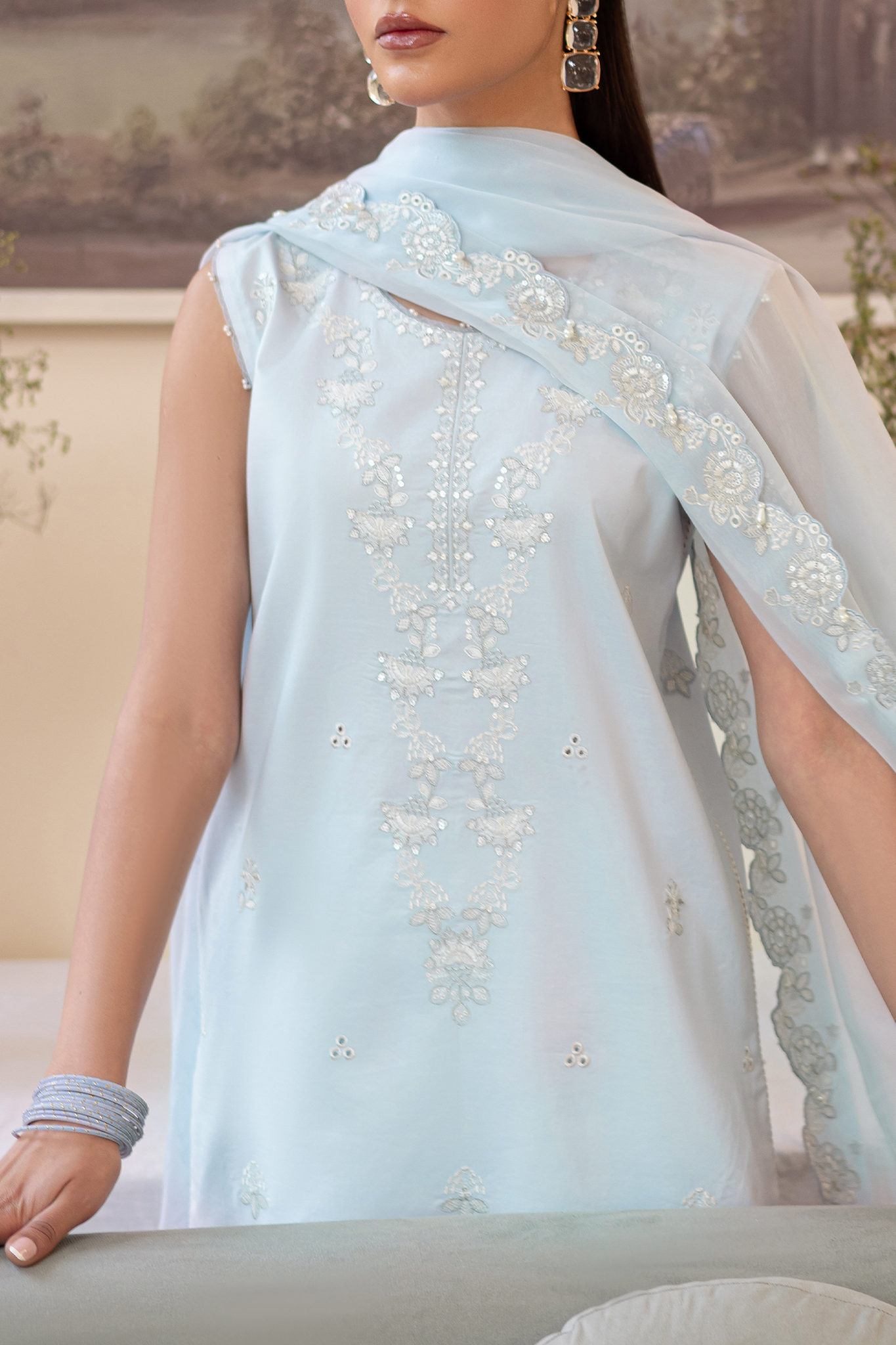 Seran | Nayab Eid Lawn | NIHA by Seran - Designer Dress - Type: Ladies Clothes - Available at Libayah - 100% Original