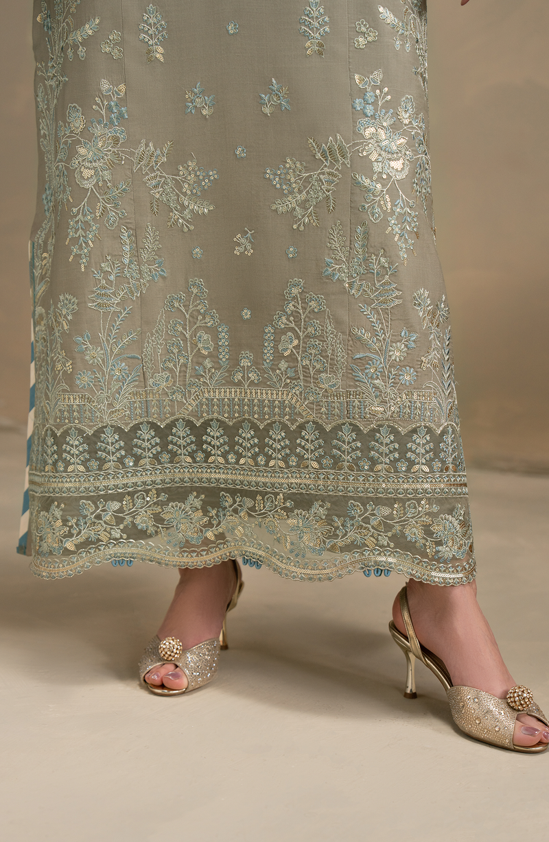 Seran | Lumiere RTW Eid 26 | Dune by Seran - Designer Dress  - Type : Ladies Clothes - Available at Libayah - 100% Original 