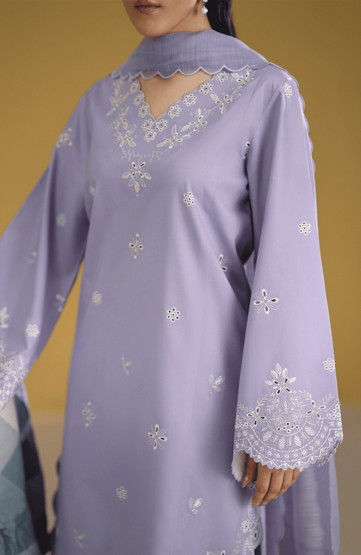Seran | Luxury Pret | LIGIA - 3pc by Seran - Designer Dress  - Type : Ladies Clothes - Available at Libayah - 100% Original 