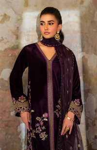 Seran | Velmor Velvet 24 | FLORID by Seran - Designer Dress - Type: Ladies Clothes - Available at Libayah - 100% Original