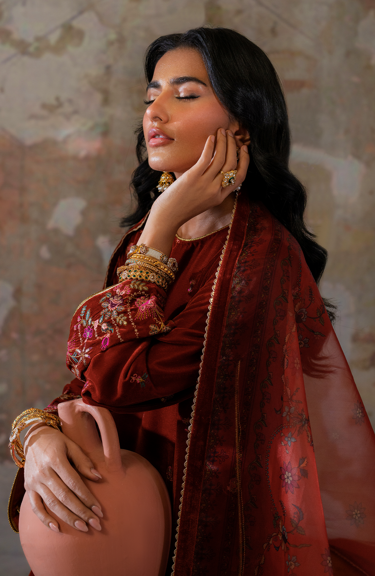 Seran | Velmor Velvet 24 | ARRIN by Seran - Designer Dress - Type: Ladies Clothes - Available at Libayah - 100% Original