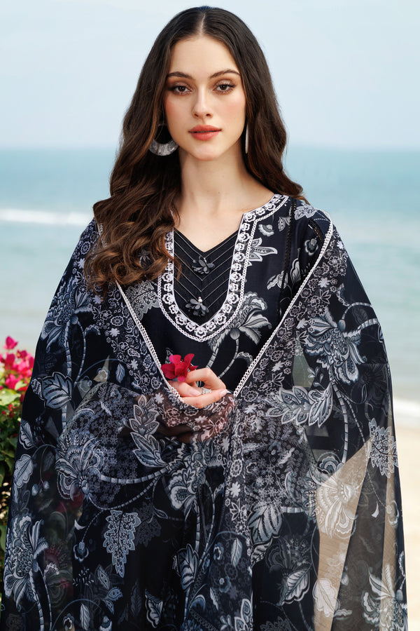 Farasha | Printed Essentials | Sable Dusk by Farasha - Designer Dress - Type: Ladies Clothes - Available at Libayah - 100% Original