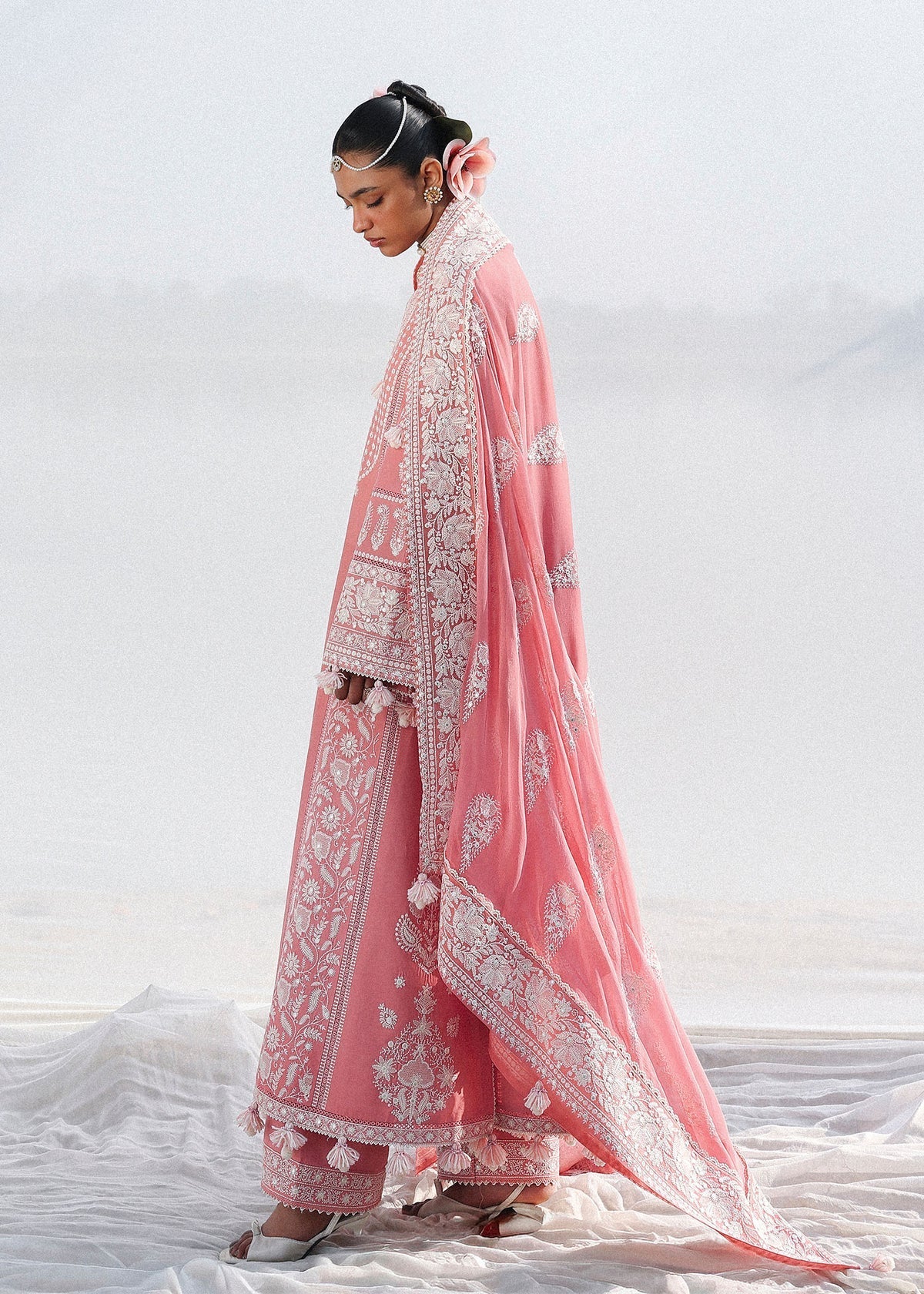 Hussain Rehar | Kalabagh Luxury Lawn 26 | Sorti by Hussain Rehar - Designer Dress  - Type : Ladies Clothes - Available at Libayah - 100% Original 