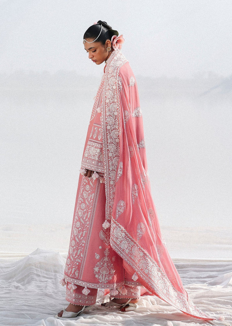Hussain Rehar | Kalabagh Luxury Lawn 26 | Sorti by Hussain Rehar - Designer Dress  - Type : Ladies Clothes - Available at Libayah - 100% Original 