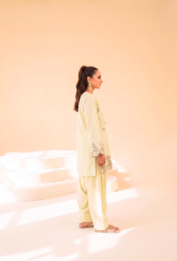 Faiza Faisal | FNF Cords Edit | CITRON DEW by Faiza Faisal - Designer Dress  - Type : Ladies Clothes - Available at Libayah - 100% Original 