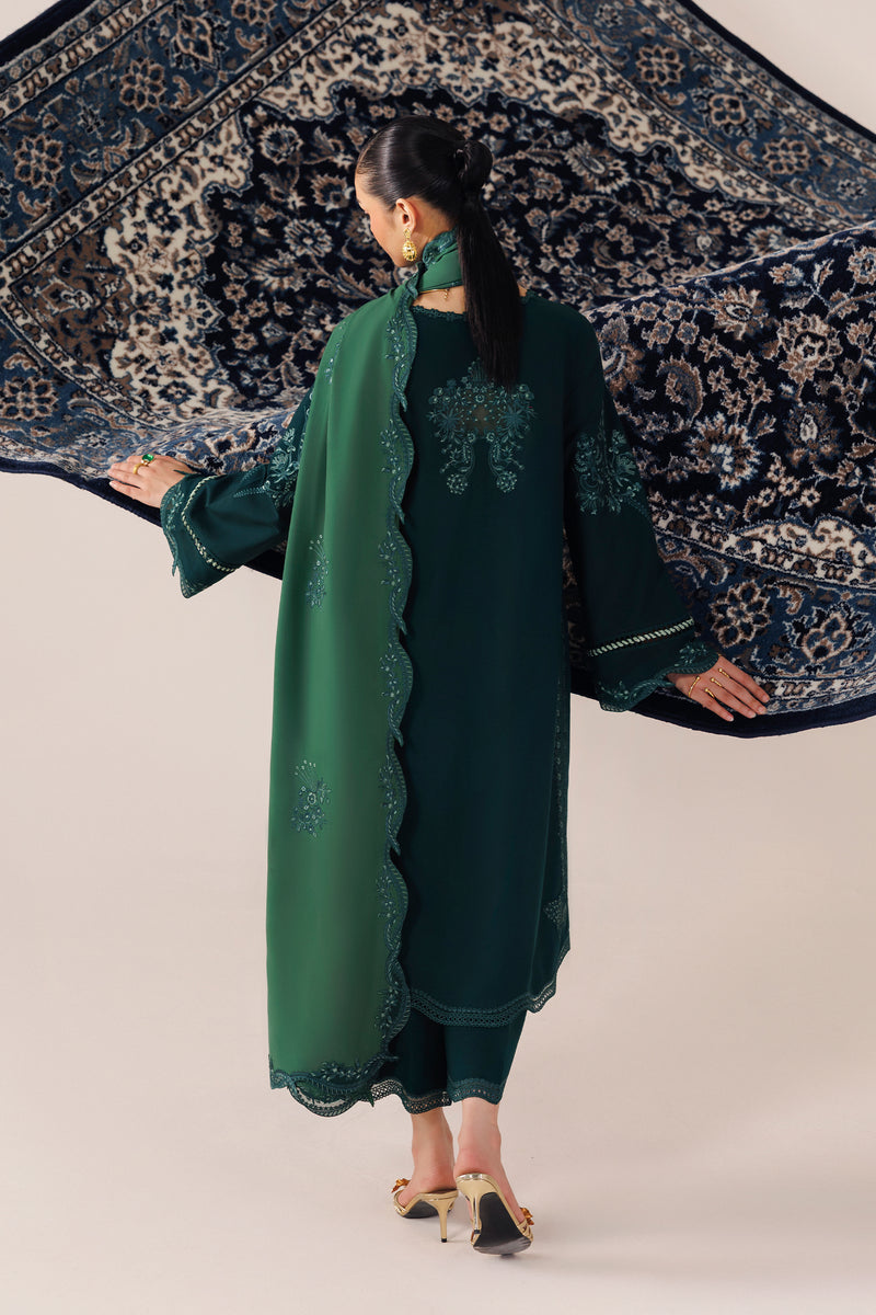 Qalamkar | Q Line Linen 26 | QLW-09 ROMA by Qalamkar - Designer Dress  - Type : Ladies Clothes - Available at Libayah - 100% Original 