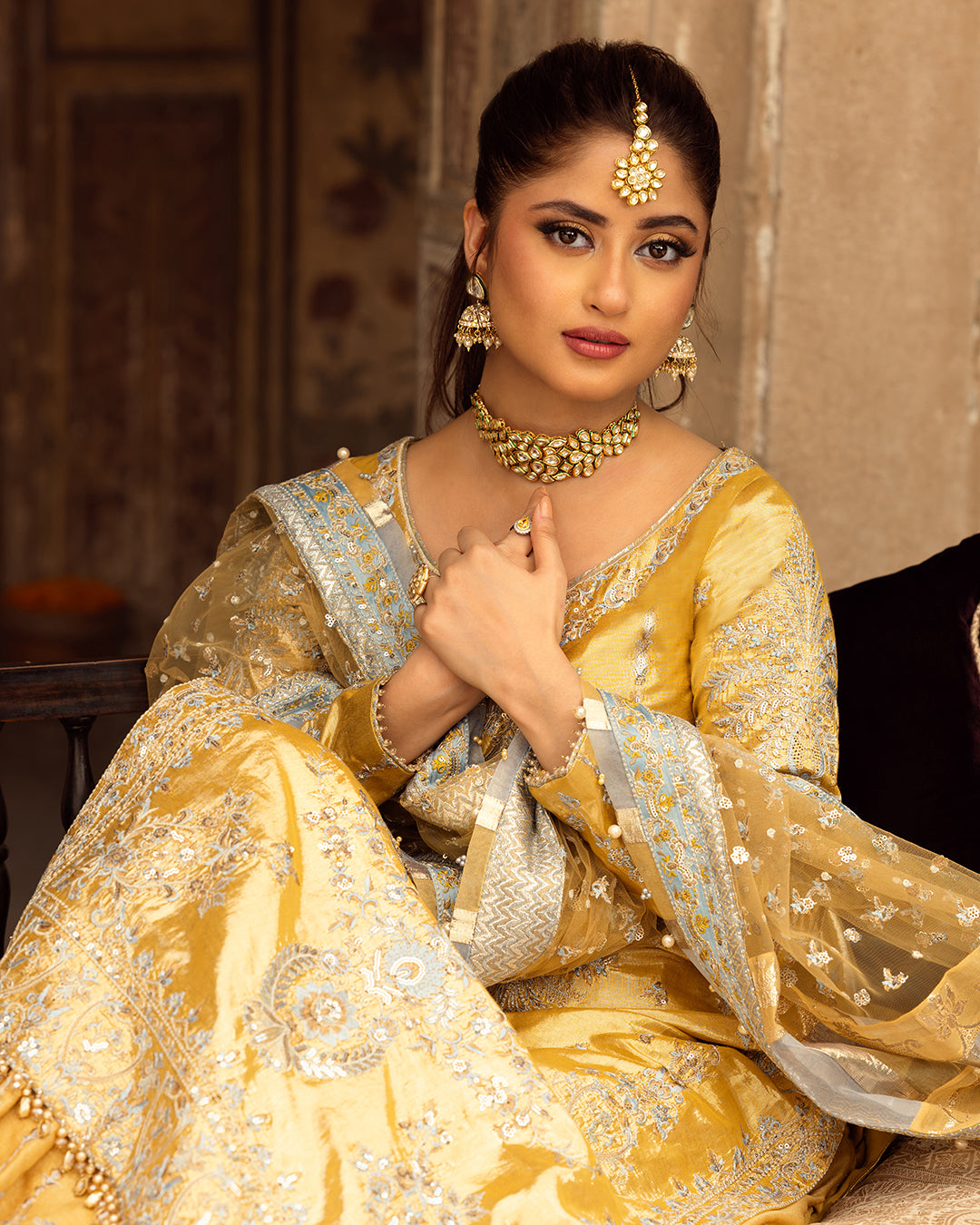 Faiza Saqlain | Nira Festive | Sozan by Faiza Saqlain - Designer Dress  - Type : Wedding Dress - Available at Libayah - 100% Original 
