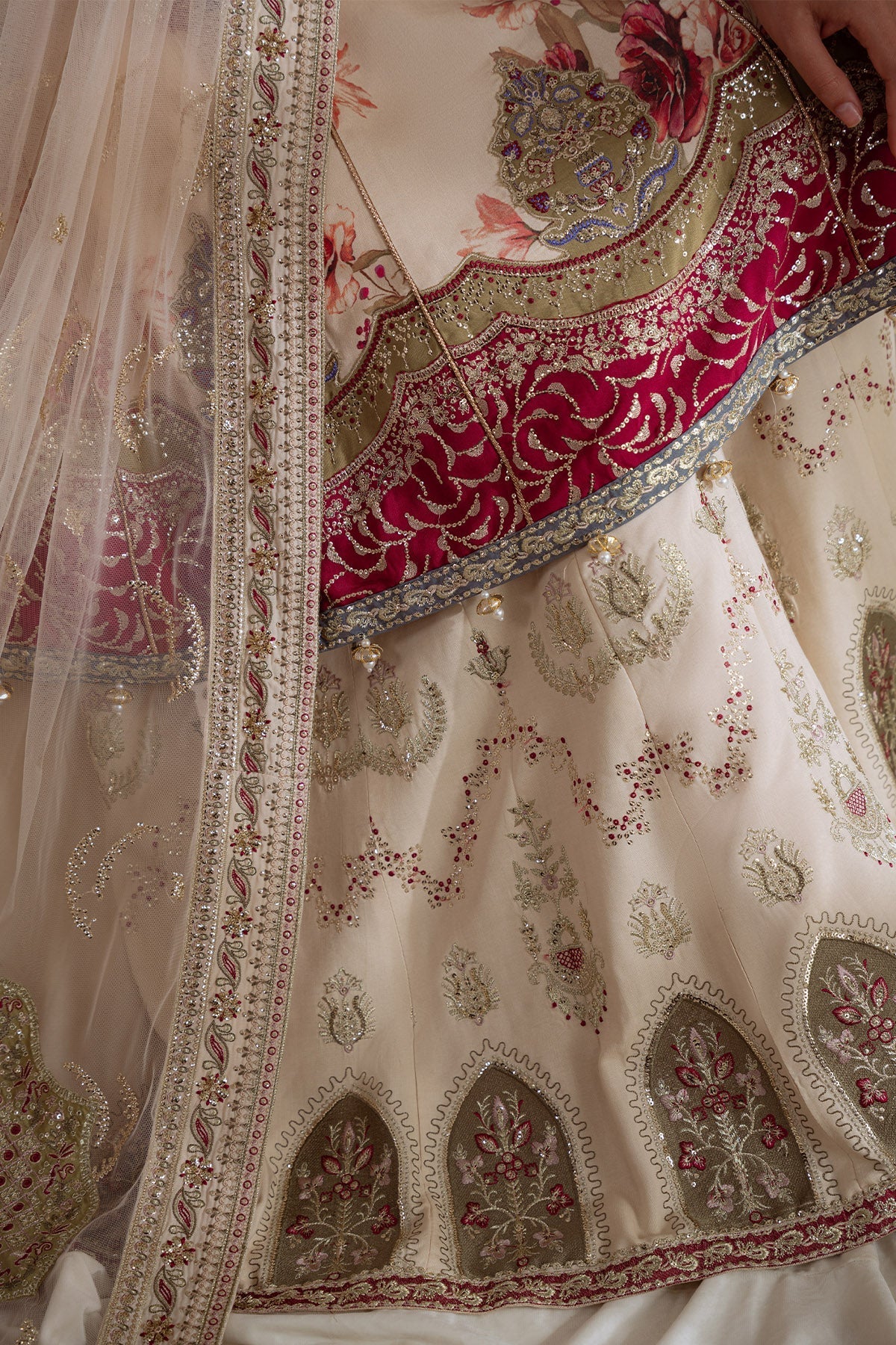 Nureh | Omara Formals | NEL-93 by Nureh - Designer Dress  - Type : Ladies Clothes - Available at Libayah - 100% Original 