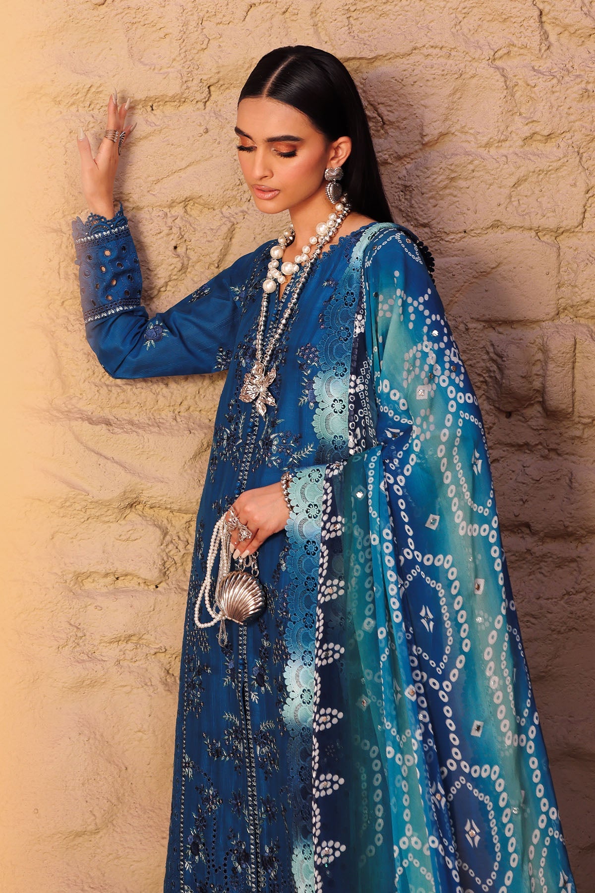 Nureh | Bazaar Luxe 25 | NE-160 by Nureh - Designer Dress  - Type : Ladies Clothes - Available at Libayah - 100% Original 