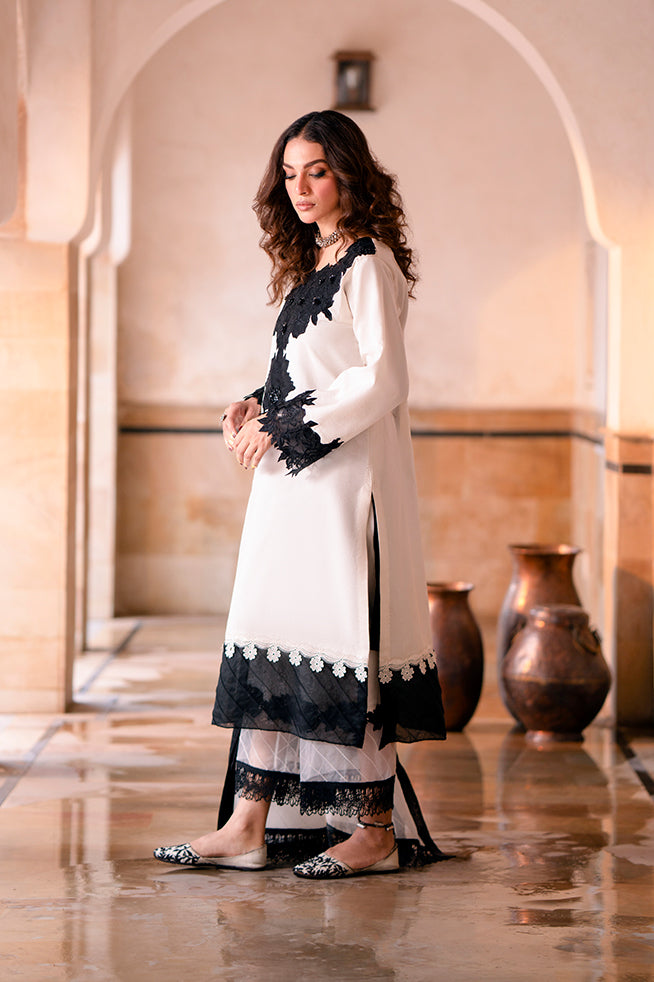 Fozia Khalid | Kahani Silk Luxury Dresses | Chandni by Fozia Khalid - Designer Dress - Type: Ladies Clothes - Available at Libayah - 100% Original