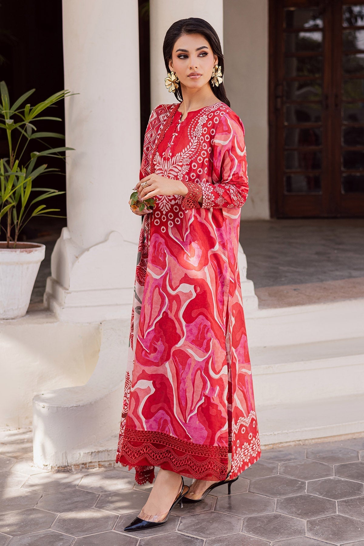 Afrozeh | Basic Pret 26 RTW | NACRE by Afrozeh - Designer Dress  - Type : Ladies Clothes - Available at Libayah - 100% Original 