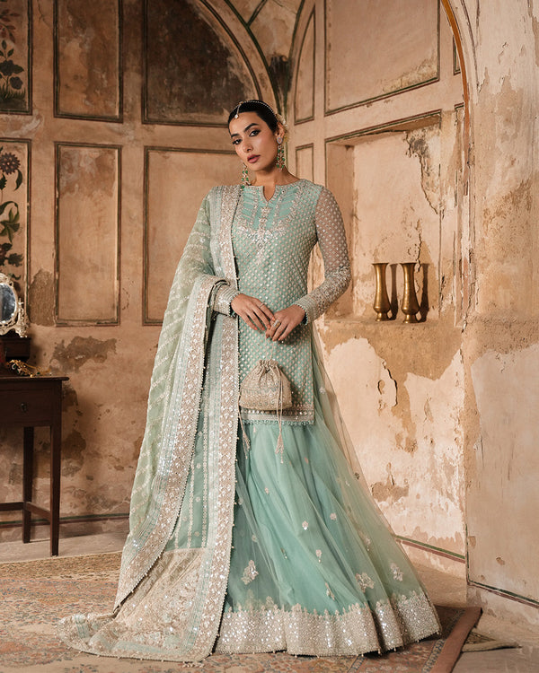 Faiza Saqlain | Zimmal Formals | Valari by Faiza Saqlain - Designer Dress - Type: Ladies Clothes - Available at Libayah - 100% Original