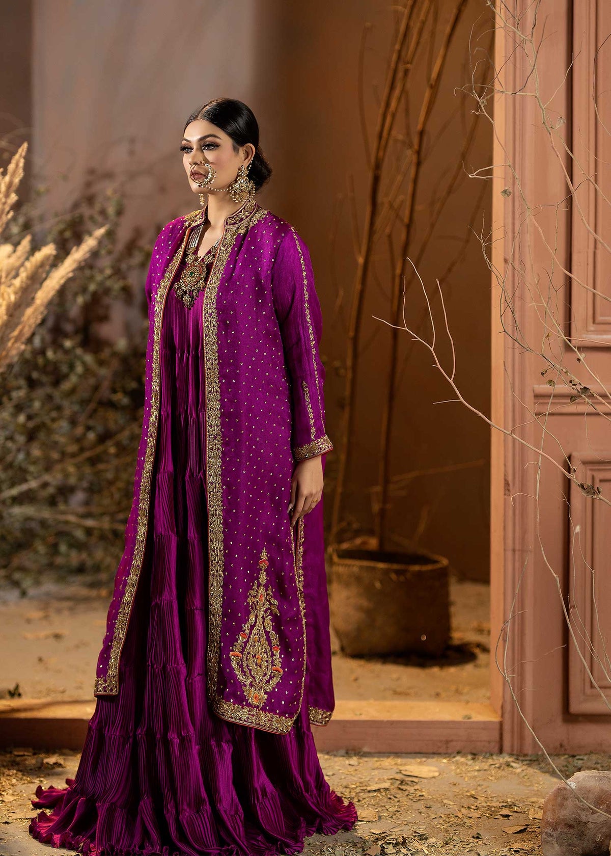 Purple Haze Pret Studio | Apsara Formals | Surkhab by Purple Haze - Designer Dress - Type: Ladies Clothes - Available at Libayah - 100% Original