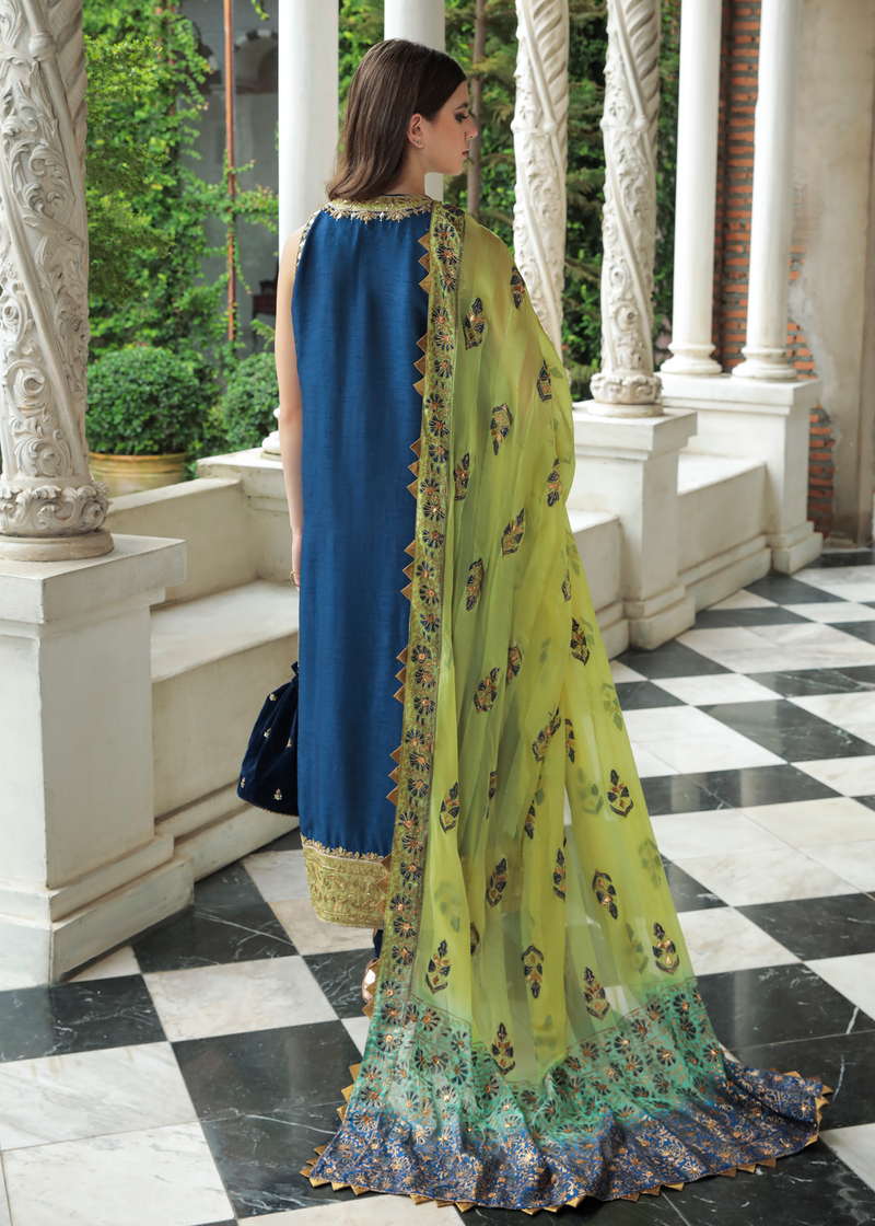 Purple Haze Pret Studio | Apsara Formals | Midnight blue outfit by Purple Haze - Designer Dress - Type: Ladies Clothes - Available at Libayah - 100% Original