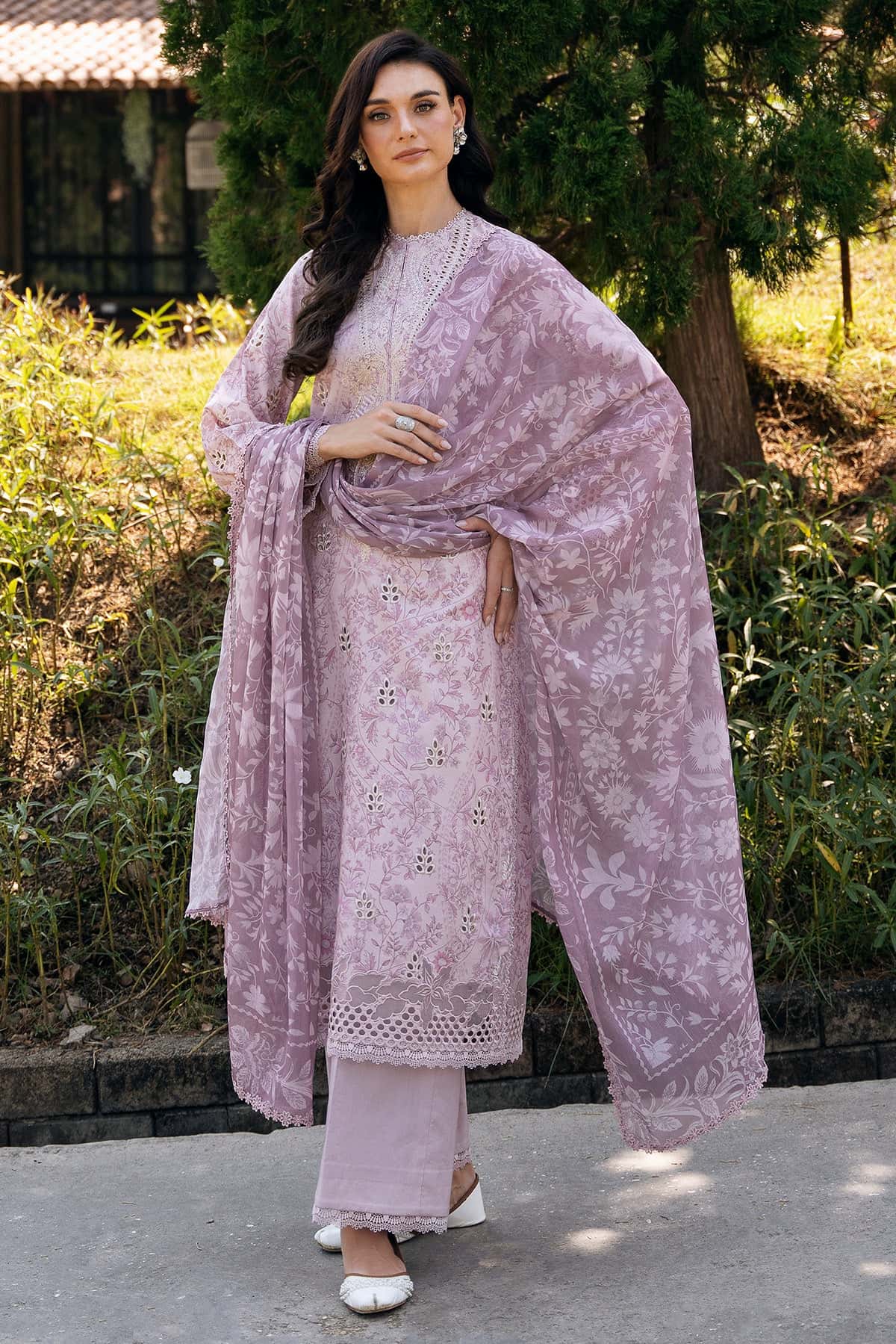 Afrozeh | Damask The Holiday Edit 25 | Lunetta B by Afrozeh - Designer Dress - Type: Ladies Clothes - Available at Libayah - 100% Original