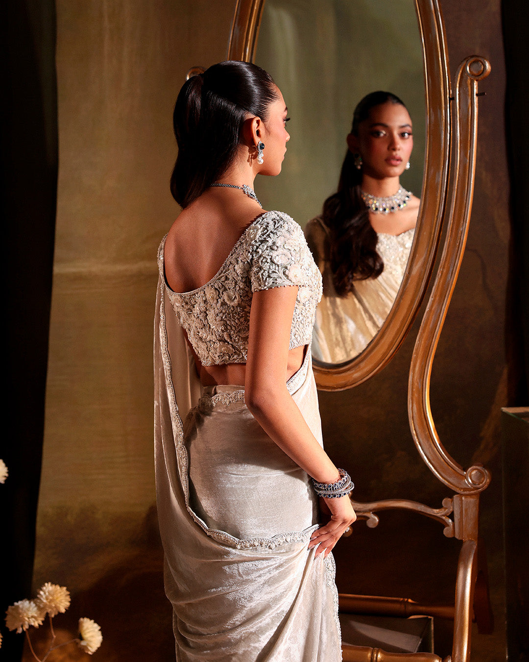 Faiza Saqlain | Zaeva Wedding Formals | Zahavah by Faiza Saqlain - Designer Dress  - Type : Ladies Clothes - Available at Libayah - 100% Original 