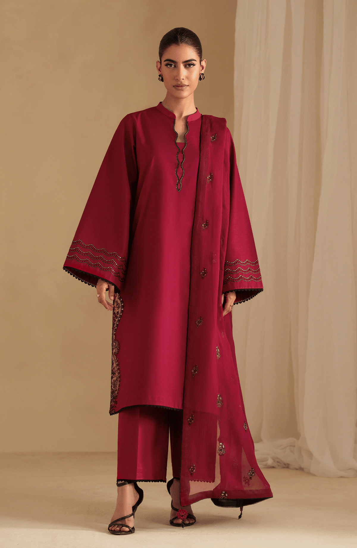 Seran | Luxury Pret | TERRIE - 3 pc by Seran - Designer Dress  - Type : Ladies Clothes - Available at Libayah - 100% Original 