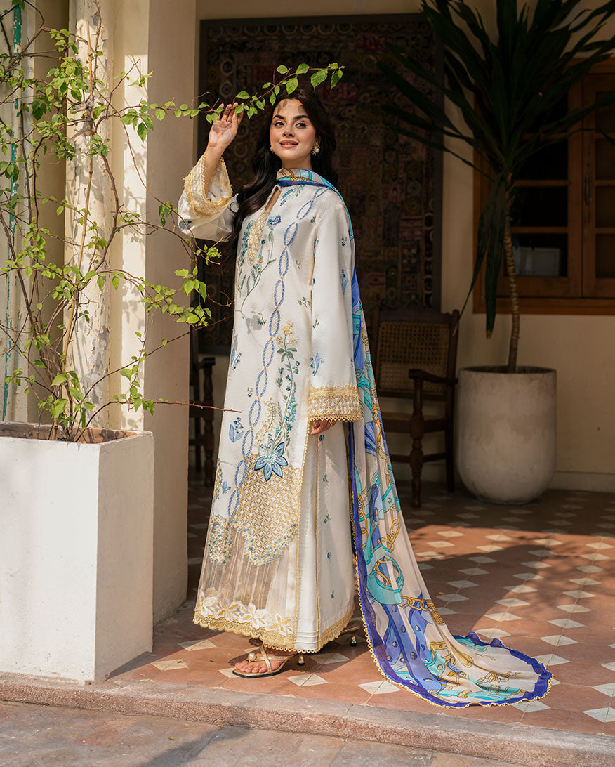 Roheenaz | Aashiyana Lawn | Zoya by Roheenaz - Designer Dress - Type: Ladies Clothes - Available at Libayah - 100% Original