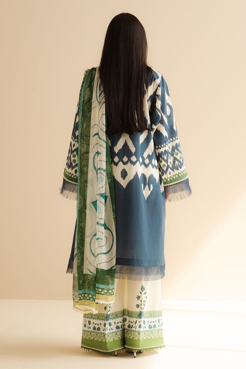 Zara Shahjahan | Coco Prints | Sila-6B by Zara Shahjahan - Designer Dress - Type: Ladies Clothes - Available at Libayah - 100% Original