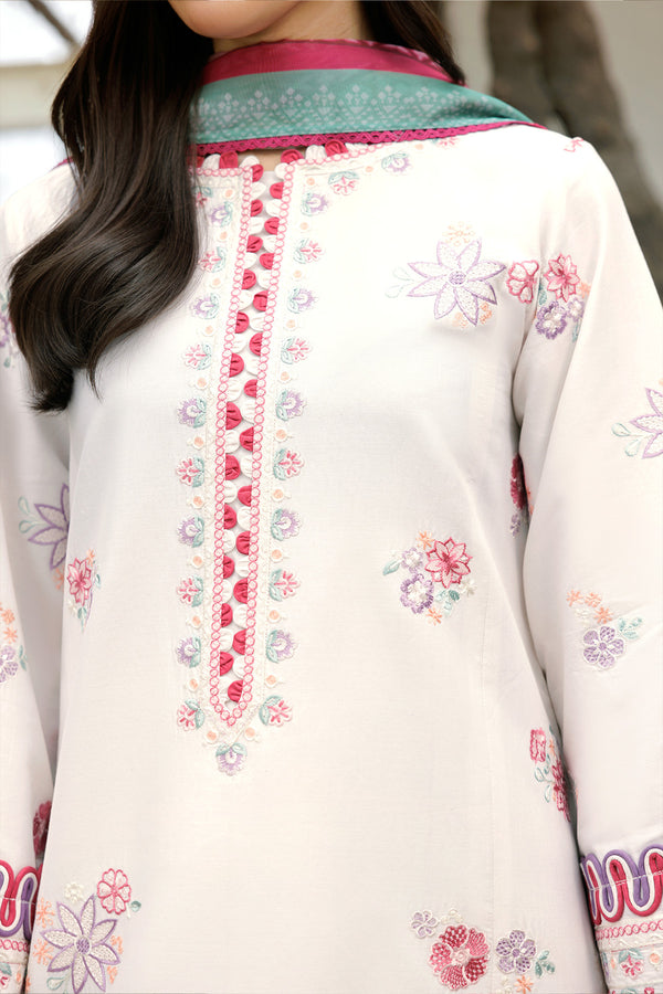 Farasha | Summer Weaves Embroidered Lawn | Pebble Glow by Farasha - Designer Dress - Type: Ladies Clothes - Available at Libayah - 100% Original
