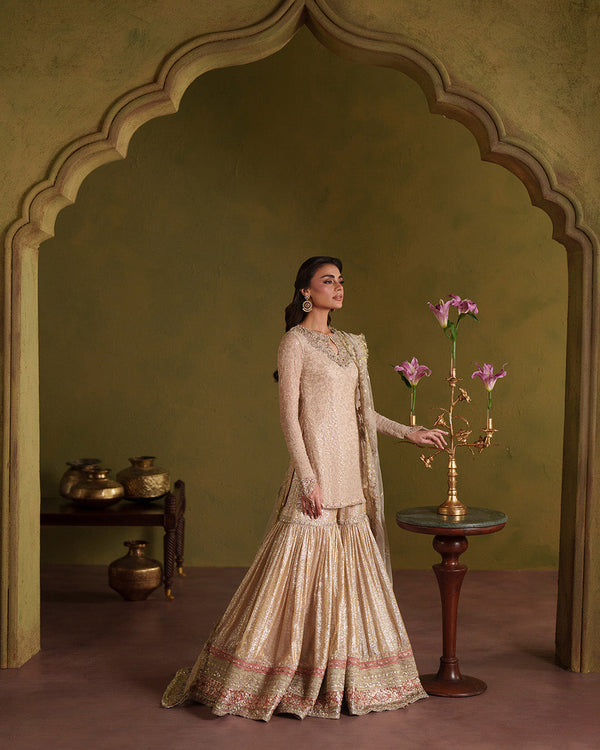 Faiza Saqlain | Lamia Wedding Formals | Asfoureh by Faiza Saqlain - Designer Dress  - Type : Ladies Clothes - Available at Libayah - 100% Original 