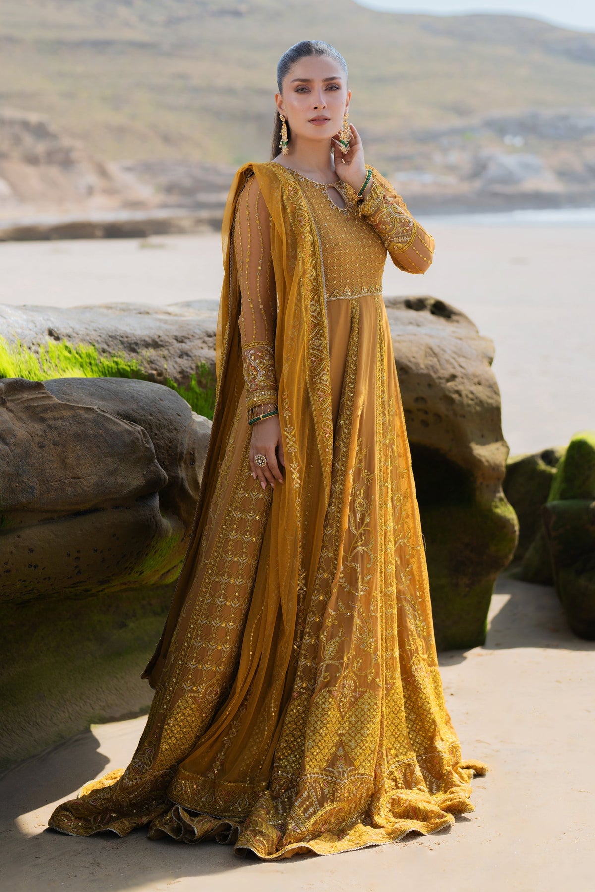 Naqshi | Sahil Kinaray | AINARA by Naqshi - Designer Dress - Type: Ladies Clothes - Available at Libayah - 100% Original
