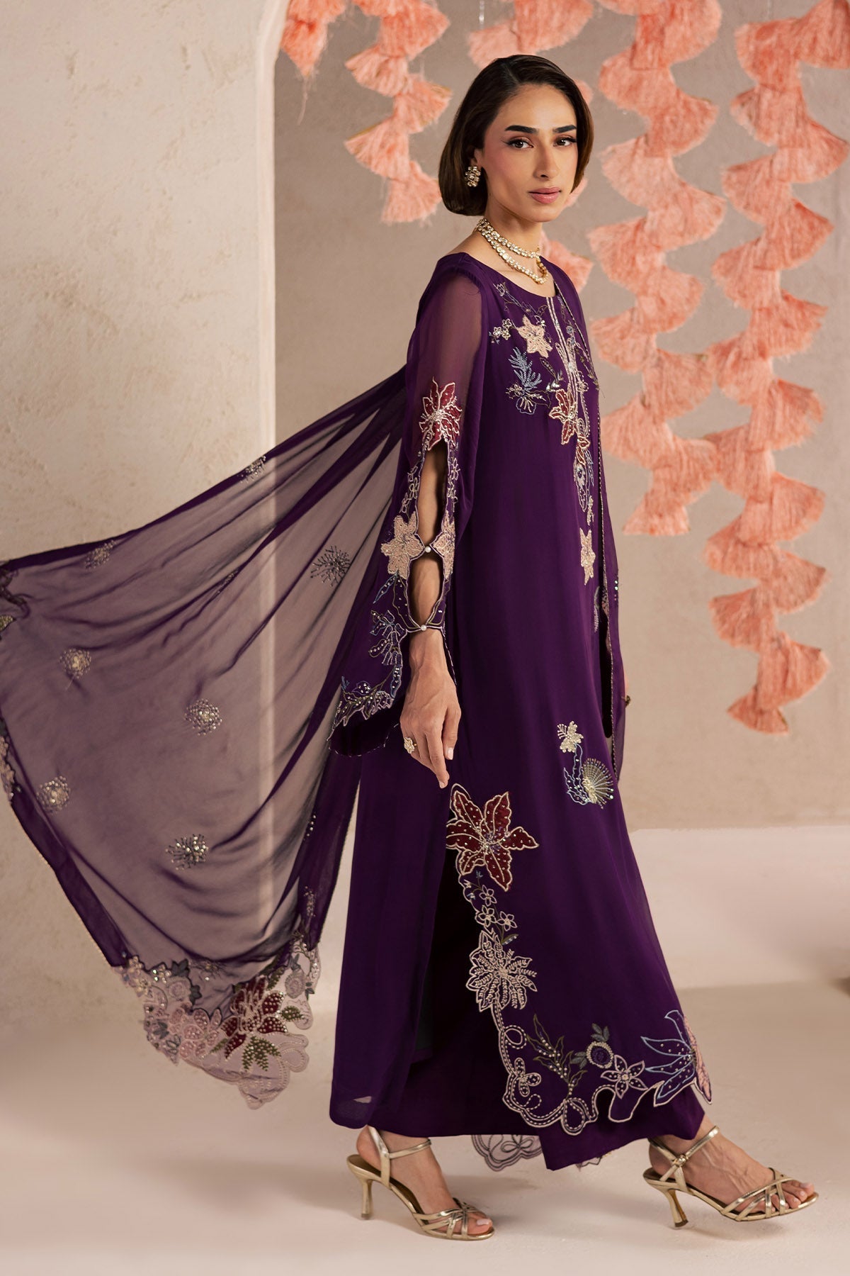 Nureh | Fancy Formal 26 | NP-816 by Nureh - Designer Dress  - Type : Ladies Clothes - Available at Libayah - 100% Original 