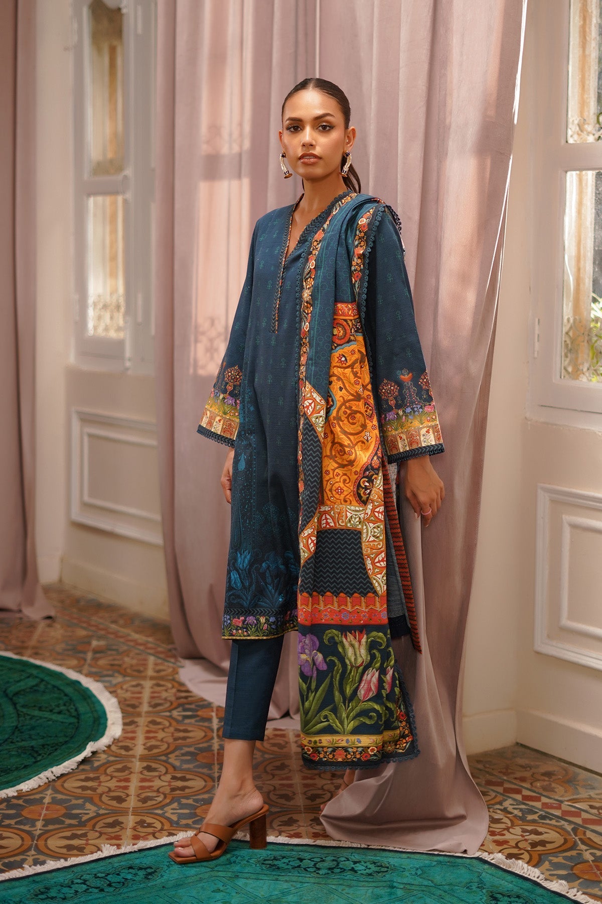 Sahar | Autumn Winter 2024 | Evergreen Charm by Sahar - Designer Dress - Type: Ladies Clothes - Available at Libayah - 100% Original