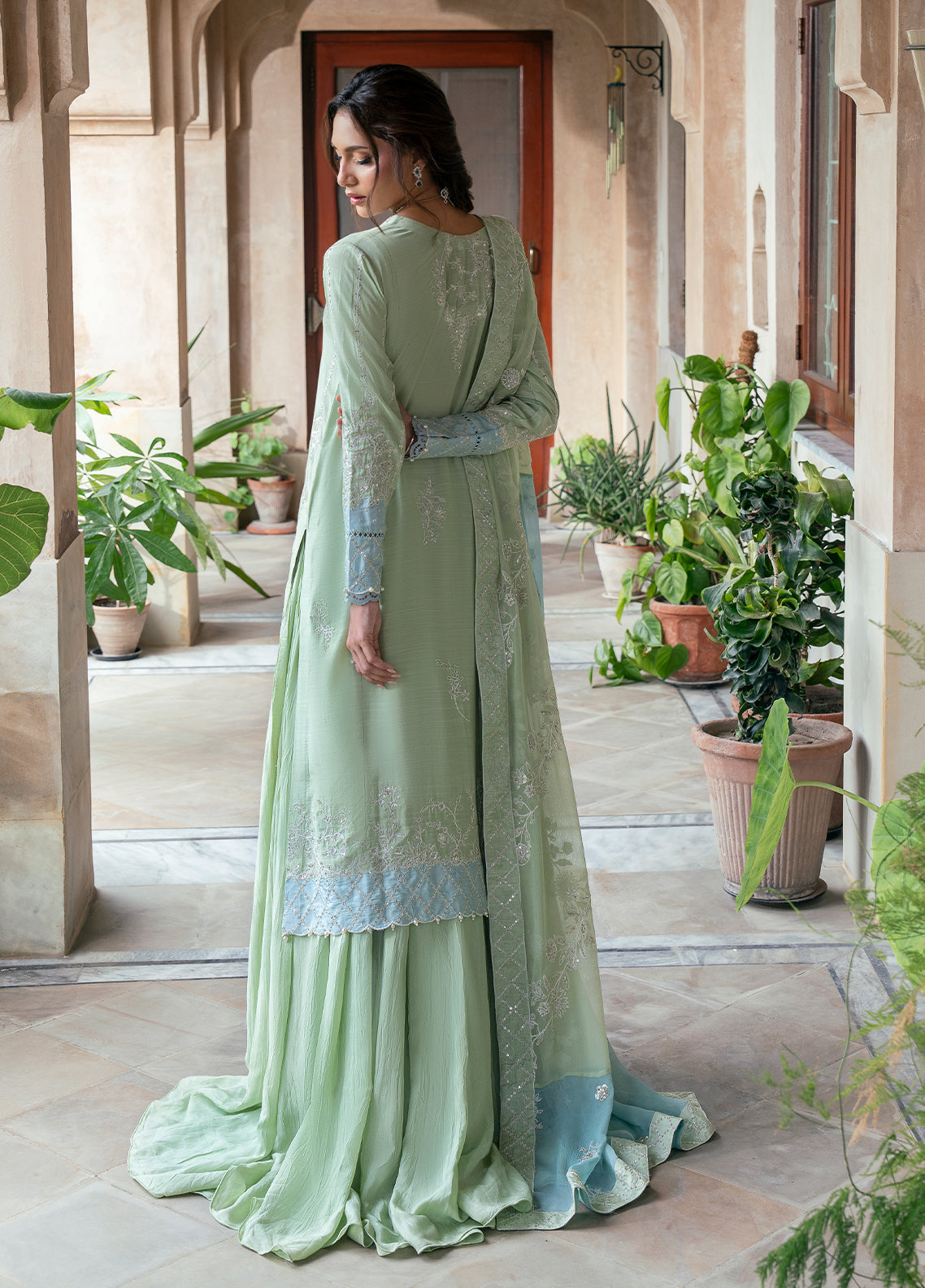 Sahane | Rusukh Premium Formals 26 | FU6605 Mehrma - RUSUKH by Sahane - Designer Dress  - Type : Ladies Clothes - Available at Libayah - 100% Original 