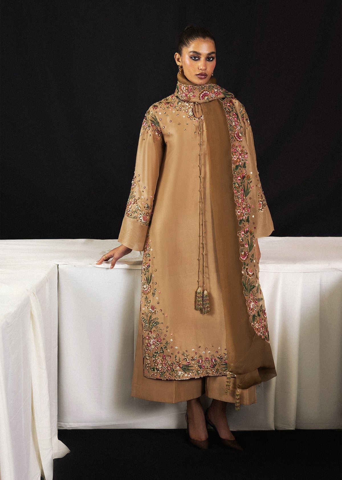 Hussain Rehar | Luxury Pret 26 | Aurelia - Designer Dress - Type : Ladies Clothes - Available at Libayah - 100% Original