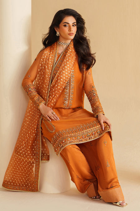 Naqshi | Feemora Organza Raw Silk | Yameen by Naqshi - Designer Dress  - Type : Ladies Clothes - Available at Libayah - 100% Original 