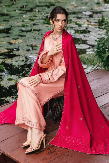 Naqshi | Nuri Khaddar Velvet Marina | Insabat by Naqshi - Designer Dress  - Type : Ladies Clothes - Available at Libayah - 100% Original 