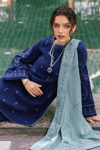 Naqshi | Nuri Khaddar Velvet Marina | Nourhan by Naqshi - Designer Dress  - Type : Ladies Clothes - Available at Libayah - 100% Original 