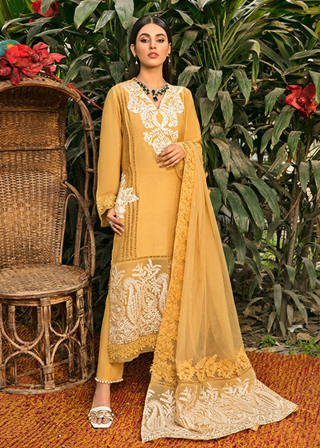 Saira Shakira | Luxury Pret | Everlasting Daisy by Saira Rizwan - Designer Dress  - Type : Ladies Clothes - Available at Libayah - 100% Original 