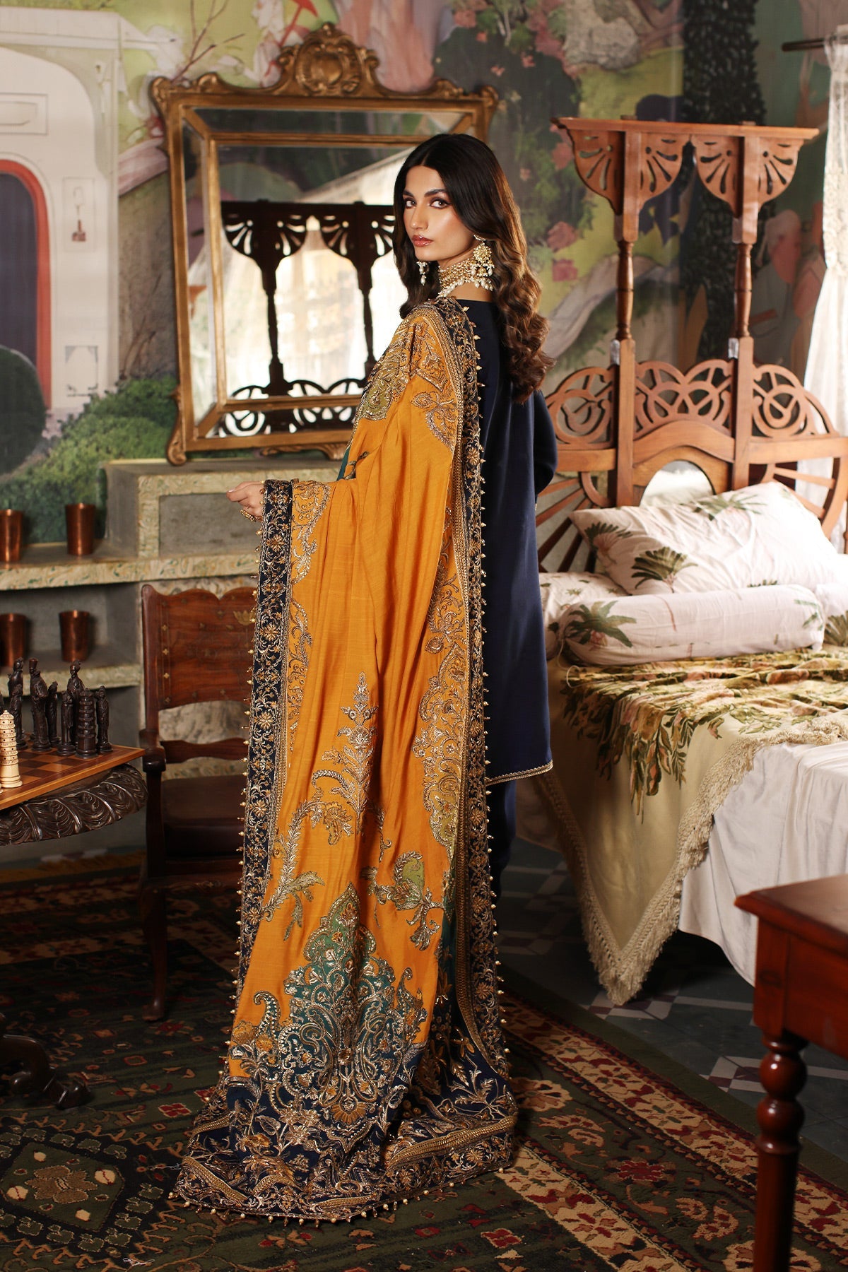 Mina Kashif | Luxury Pret | MKF23-17 by Mina Kashif - Designer Dress - Type: Formal - Available at Libayah - 100% Original