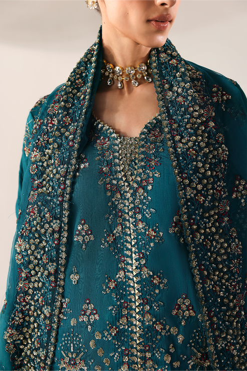 Emaan Adeel | Serein Luxe Silk | MOONLIT NIGHT by Emaan Adeel - Designer Dress  - Type : Ladies Clothes - Available at Libayah - 100% Original 