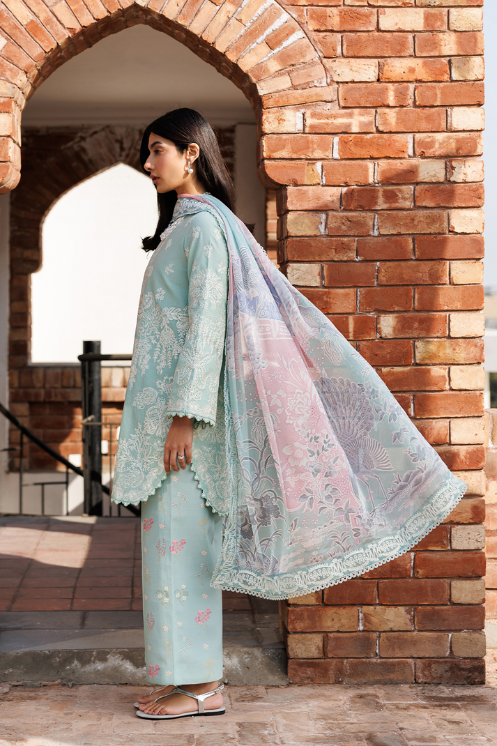 Emaan Adeel | Mirabelle Festive Luxury Lawn | ISOLDE by Emaan Adeel - Designer Dress  - Type : Ladies Clothes - Available at Libayah - 100% Original 