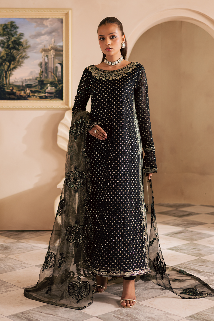 Emaan Adeel |Celine Pret |Meshki by Emaan Adeel - Designer Dress  - Type : Ladies Clothes - Available at Libayah - 100% Original 