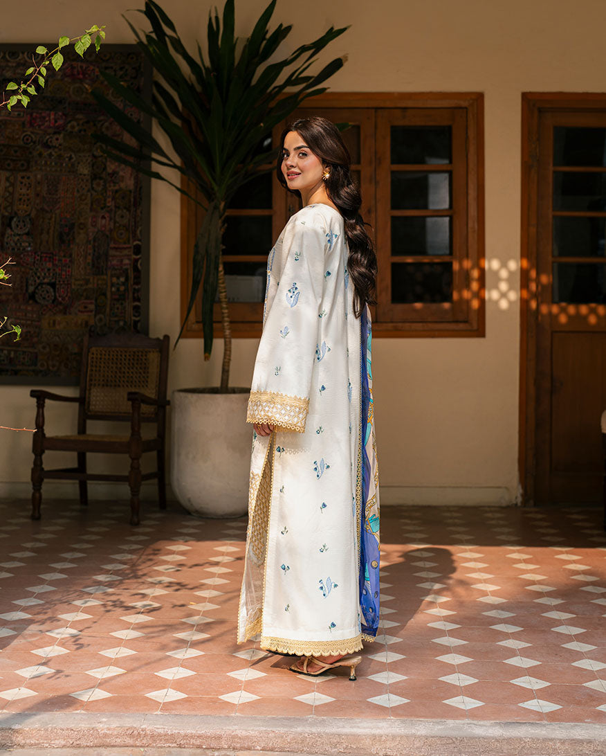 Roheenaz | Aashiyana Lawn | Zoya by Roheenaz - Designer Dress - Type: Ladies Clothes - Available at Libayah - 100% Original