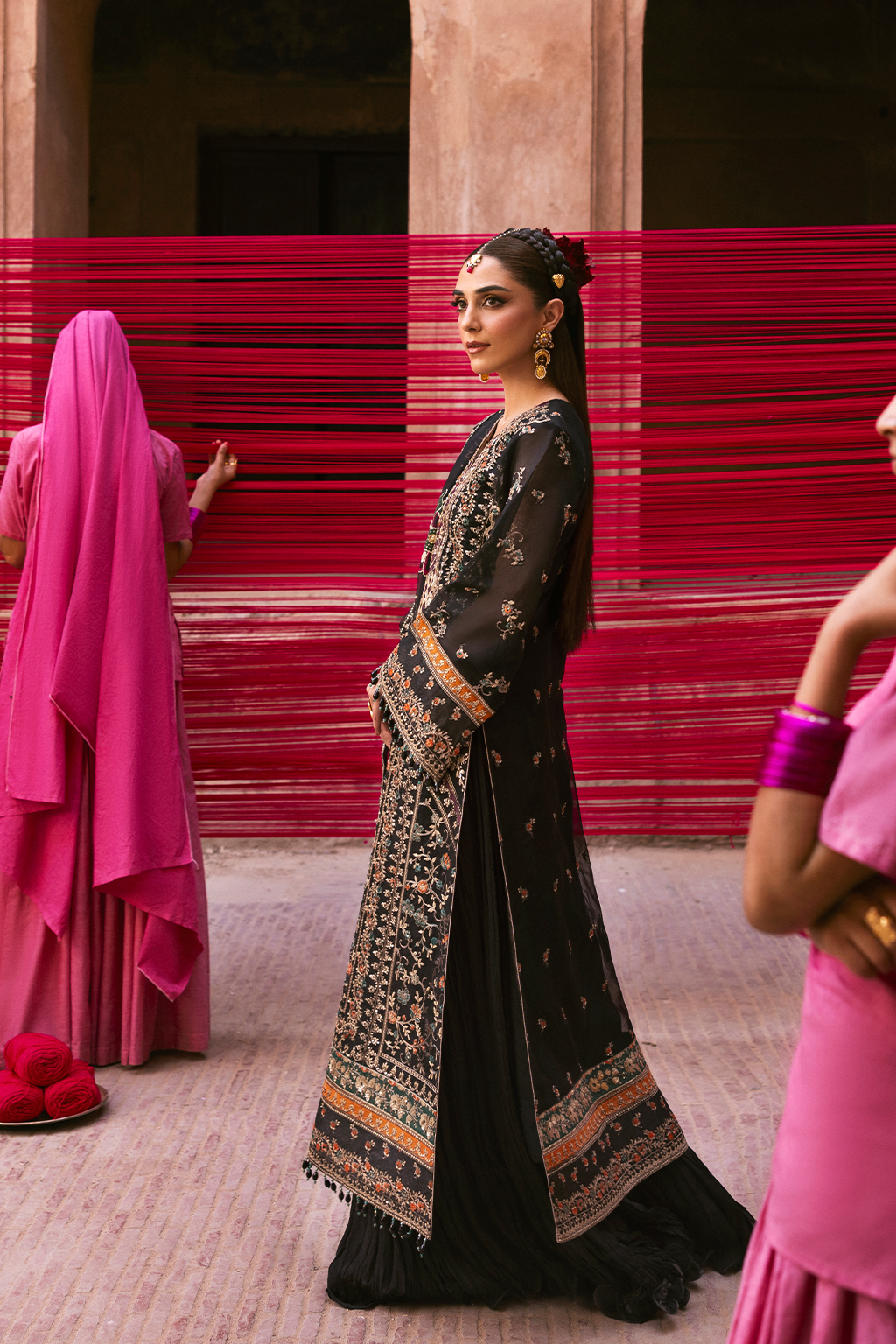 Emaan Adeel | The Empress Wedding Formals | NOCTELLE by Emaan Adeel - Designer Dress  - Type : Ladies Clothes - Available at Libayah - 100% Original 